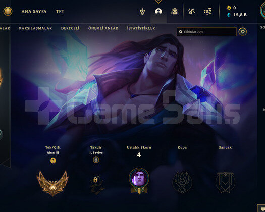 TR Gold 3 | 28 Hero - 12K Mö | LoL Hesap