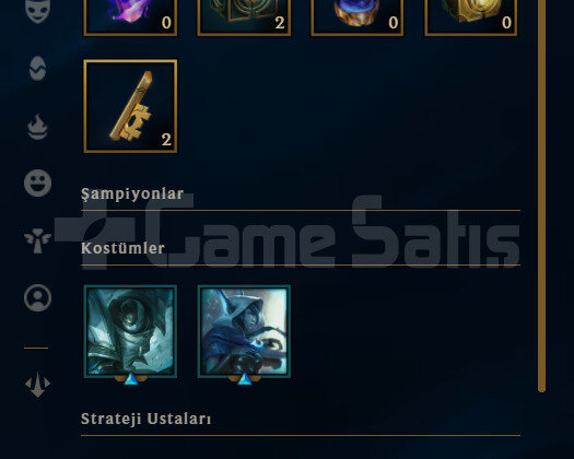 TR Elmas 4 | 4 Kostüm - 32K Mö | LoL Hesap