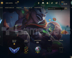 TR Elmas 4 | 4 Kostüm - 32K Mö | LoL Hesap