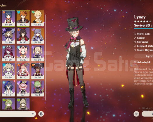 AR49 Lyney Childe + Aqua