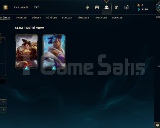 LOL GOLD 2 HANDMADE HESAP MAİL DEVREDİLECEKTİR!!!