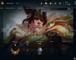 LOL GOLD 2 HANDMADE HESAP MAİL DEVREDİLECEKTİR!!!
