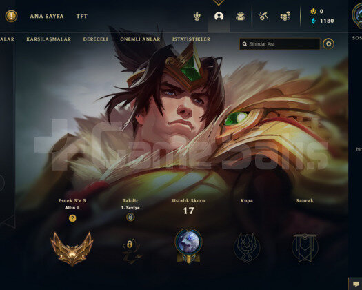 LOL GOLD 2 HANDMADE HESAP MAİL DEVREDİLECEKTİR!!!