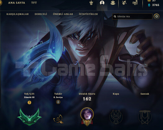 TR EMERALD 3 58 CHAMP 22 SKİN BOL KOSTÜMLÜ ACC!!
