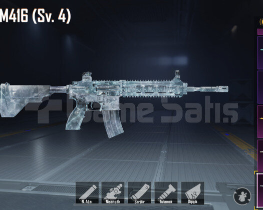 M416 4 SVY MASKARALI BUGATTİLİ TEK BAĞ HESAP