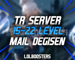 TR UNRANKED MAİL 15-22 LVL HESAPLAR