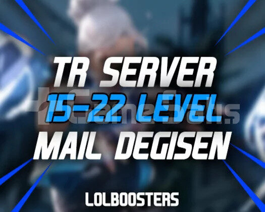 TR UNRANKED MAİL 15-22 LVL HESAPLAR
