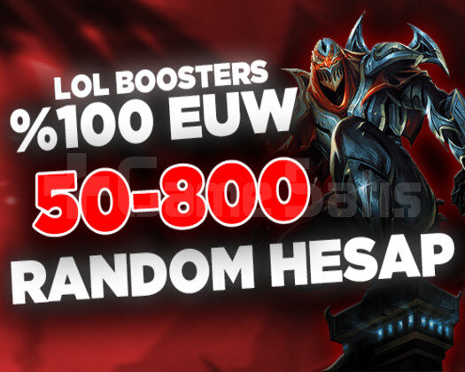UltraKaliteli EUW 50-800 SKİN DOPDOLU KALİTELİ