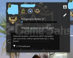 CS 2 ERİŞİM DAVETLİ & 6 MADALYALI & 1174 MM WIN &