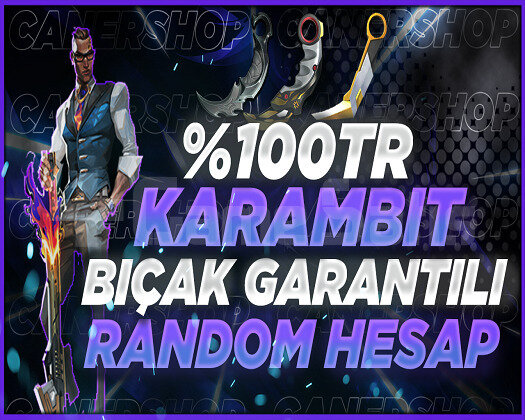 TR SUNUCU - KARAMBİT BIÇAK GARANTİ - VİP RANDOM