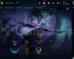 TR 73 WR Plat 4 | 5 Kostüm - 45K Mö | LoL Hesap