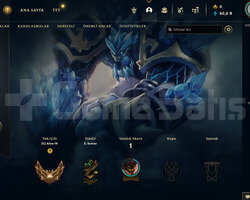 TR Gold 4 | 2 Kostüm - 60K Mö | LoL Hesap