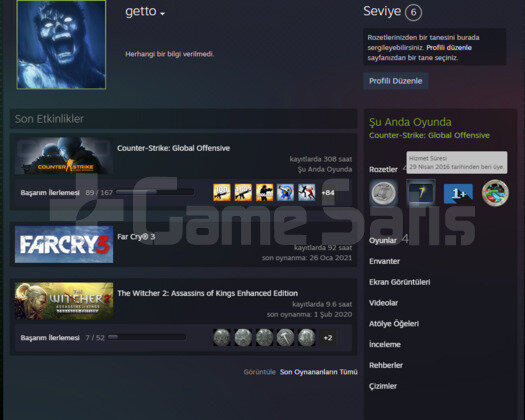 CSGO PRIME | RANK ACIK | YESIL FAKTOR + MADALYA