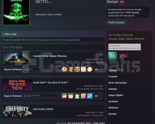 3 MADALYA | PRIME CSGO | YESIL FAKTOR + GTA4