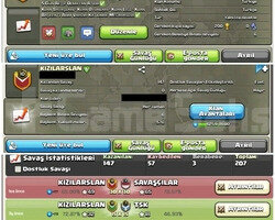 10.5 LEVEL TÜRKÇE KLAN BAŞKENT 6 HEMEN TESLİM
