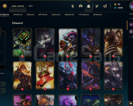 100 KOSTÜM 144 HERO 211LVL GOLD4 İLK MAİLLE TESLİM