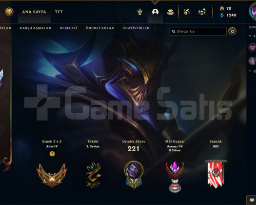100 KOSTÜM 144 HERO 211LVL GOLD4 İLK MAİLLE TESLİM