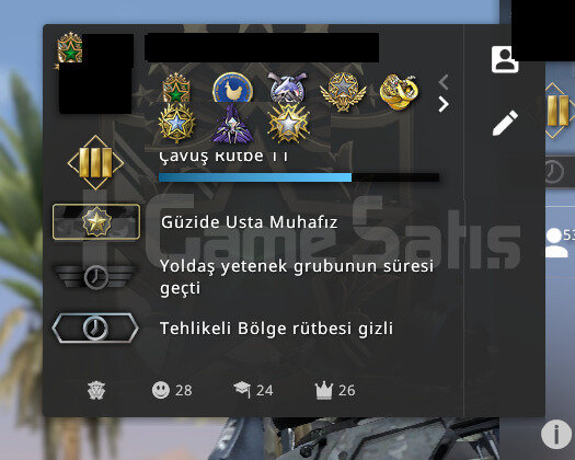 9 MADALYALI & 22 LVL STEAM & 1476 SAAT & DMG RANK