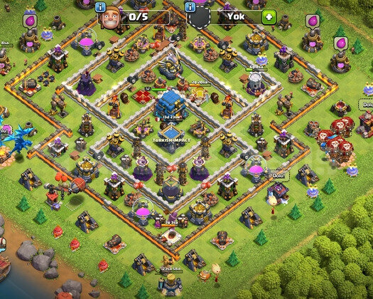 Clash of Clans BB 12 Güzel Ucuz Hesap