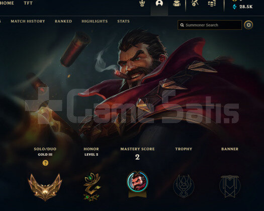 EUW GOLD 3 28,5K MAVİ ÖZLÜ HESAP
