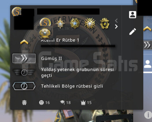 435 WİN S2 & 15 LVL STEAM & YEŞİL FAKTÖR & UYGUNA