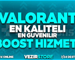 VALORANT EN UCUZ & EN HIZLI BOOST HİZMETİ