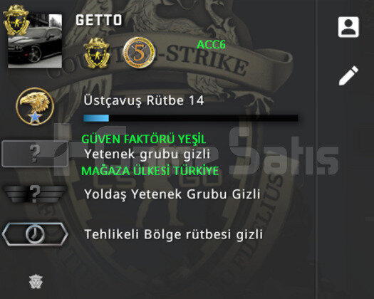 2 MADALYA | CSGO PRIME | MAGAZA TR YESIL FAKTOR