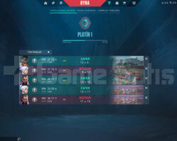 Yüksek MMR Plat 1 Smurfluk