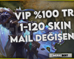 MAİLİ DEĞİŞEN 100 TR 1-120 SKİN RANDOM HESAP