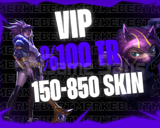 100 TR 150-800 SKİN RANDOM HESAP