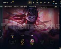TR Unranked | 3 Kostüm - 34 Hero | LoL Hesap