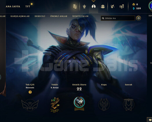 TR Unranked | 2 Kostüm - 30 Hero | LoL Hesap