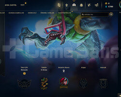 TR Unranked | 1 Kostüm - 23 Hero | LoL Hesap