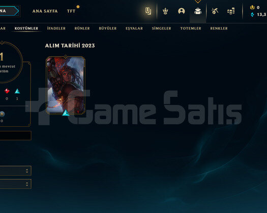 TR Bronz 2 | 1 Kostüm - 24 Hero | LoL Hesap