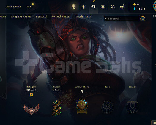 TR Bronz 2 | 1 Kostüm - 24 Hero | LoL Hesap