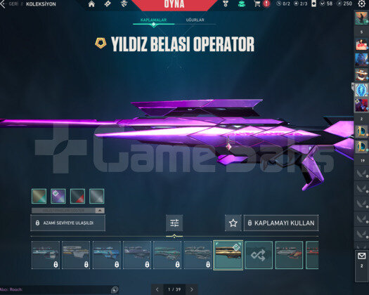valorant yüksek immo elo hesap bol skinli