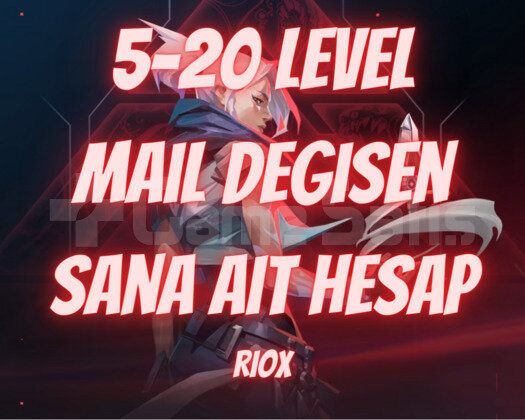 5-20 LEVEL HESAPLAR MAİL-ŞİFRE DEĞİŞİR - TR