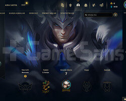 TR Unranked | 4 Kostüm - 20 Hero | LoL Hesap