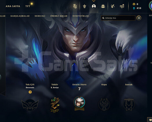 TR Unranked | 4 Kostüm - 20 Hero | LoL Hesap