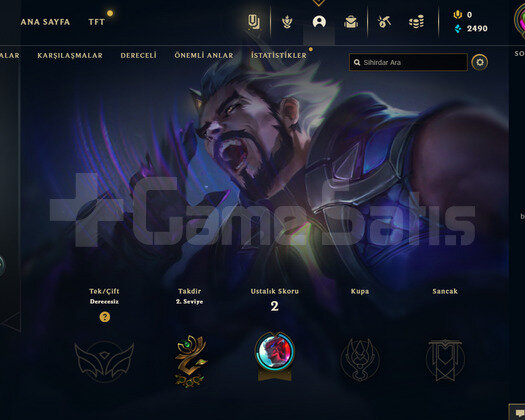 TR Unranked | 1 Kostüm - 24 Hero| LoL Hesap