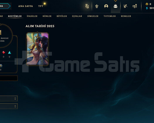 TR Unranked | 1 Kostüm - 31 Hero | LoL Hesap