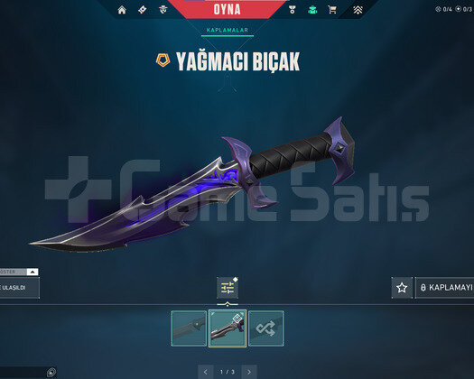 ASİL VANDAL VE YAĞMACI BIÇAK HESAP