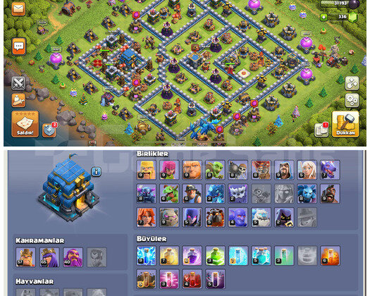 TH 12 MAX + MAX | 170 LEVEL + EŞSİZ KÖY