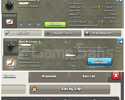 6 LEVEL | REQ N LEAVE + BAŞKENT 5