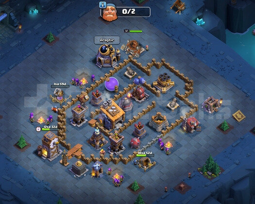 Clash of Clans BB 12 Güzel Hesap