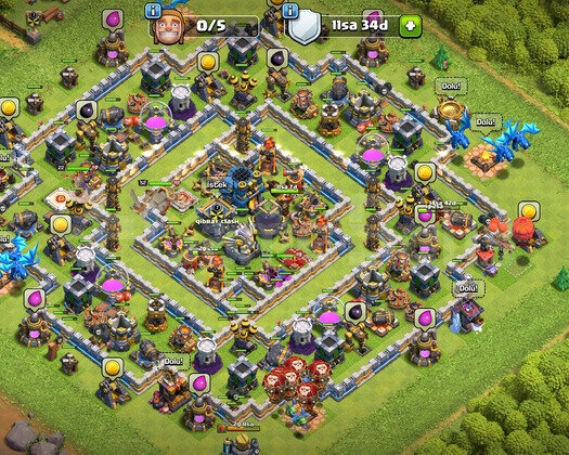 Clash of Clans BB 12 Güzel Hesap