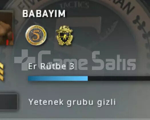 3 Rozetli Prime CS 2 Hesabı