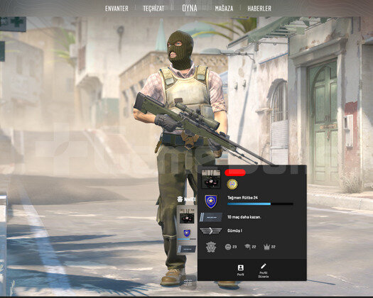 Csgo Prime envarterli hesap