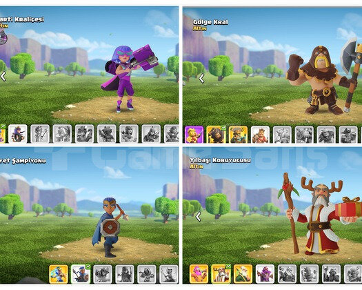 SUPERCELL İDSİZ BB14 8 KOSTÜMLÜ DOLU ÇAR