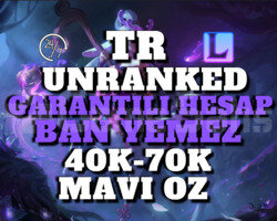 TR BAN RİSKSİZ 40K-70K 30 LEVEL UNRANKED